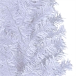 Bowery Hill Fake Christmas Tree White PVC Medium Adjustable Armrests