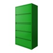 Bowery Hill 36-inch Wide 5 Drawer Lateral File Cabinet Screamin' Green