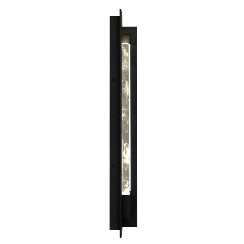 Bowery Hill Modern Aluminum Black 26-inch LED Outdoor Wall Light