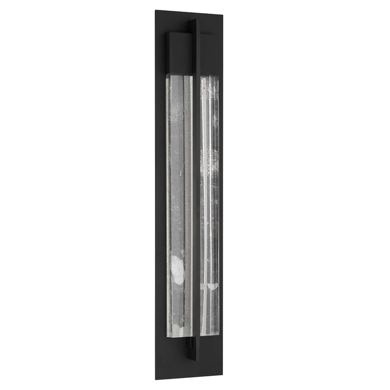 Bowery Hill Modern Aluminum Black 32-inch LED Outdoor Wall Light