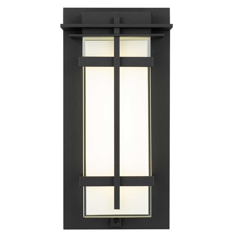 Bowery Hill Modern Aluminum 13.5-inch LED Outdoor Wall Light
