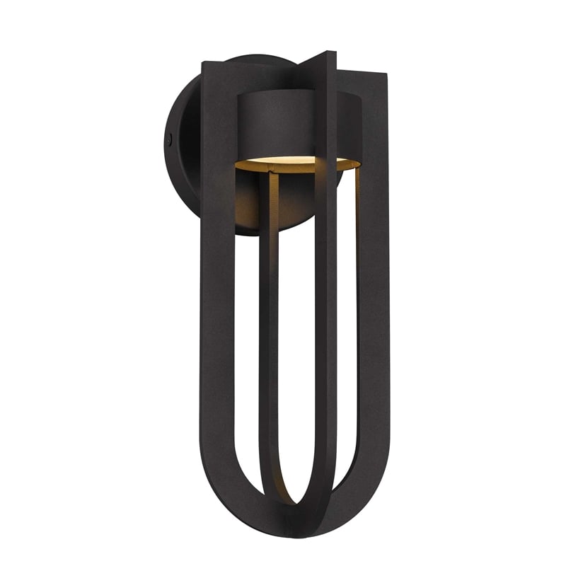 Bowery Hill Modern Aluminum Bronze 12-inch LED Outdoor Wall Light