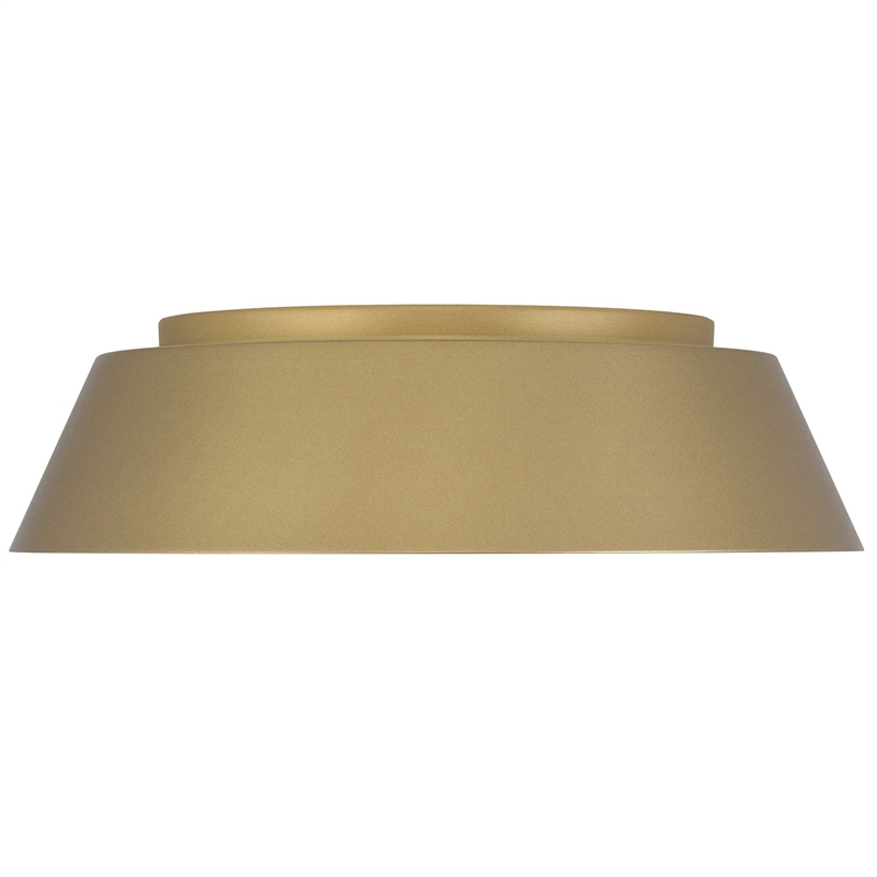 Bowery Hill Modern Aluminum Brass 15-inch LED Outdoor Flush Mount