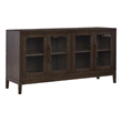 Bowery Hill 8-Piece Dark Brown Dining Set with Counter Height Table, Server, & Barstools