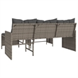 Bowery Hill Garden Sofa With Removable Covers Contemporary Durable Design