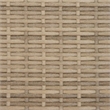 Bowery Hill Standard PE Rattan Garden Sofa With Removable Covers in Beige