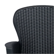 Bowery Hill Large Plastic & Polyester Outdoor Dining Set in Anthracite