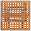 Bowery Hill Fine Sanded Teak HardWood/Polyester Outdoor Dining Set Gray