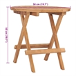 Bowery Hill Outdoor Dining Set Teak Wood Color Solid Teak Wood Compact