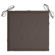 Bowery Hill Contemporary Patio Dining Set in Taupe - Set Of 2