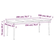 Bowery Hill PE Rattan/Powder-Coated Steel/Glass Garden Dining Set in Black