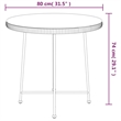 Bowery Hill Poly Rattan Medium Tough Garden Dining Set in Black