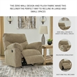 Bowery Hill Sofa Set of Reclining Sofa, Loveseat, & Rocker Recliner