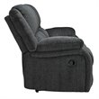 Bowery Hill 3-Piece Power Reclining Set in Slate Chenille Upholstered
