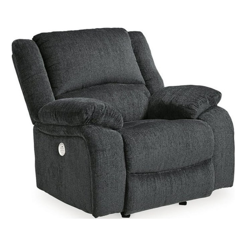 Bowery Hill 3-Piece Power Reclining Set in Slate Chenille Upholstered