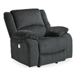 Bowery Hill 3-Piece Power Reclining Set in Slate Chenille Upholstered