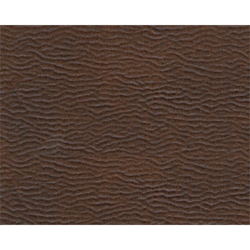 Bowery Hill Reclining Sofa and Loveseat Set in Chocolate Faux Leather