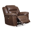 Bowery Hill Living Room Set of Rocker Recliner and Reclining Sofa