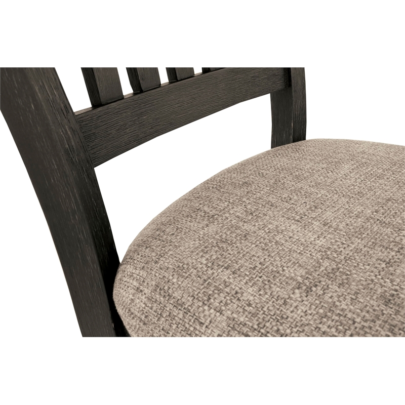 Bowery Hill Urban Farmhouse Dining Set with 4 Side Chairs and Table