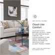 Bowery Hill Loveseat & Sofa Set in Stone Polyester