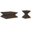 Bowery Hill Warm Brown Coffee Table and End Table Set
