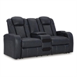 Bowery Hill 2-Pc Faux Leather Power Reclining Sofa Set with LED Lights & Storage