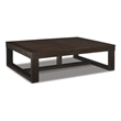 Bowery Hill 2-Piece Dark Brown Coffee and End Table Set