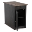 Bowery Hill Cocktail Coffee Table & 2 End Tables Set in Gray & Brown