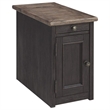 Bowery Hill Cocktail Coffee Table & 2 End Tables Set in Gray & Brown
