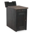 Bowery Hill Cocktail Coffee Table & 2 End Tables Set in Gray & Brown