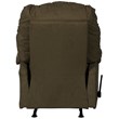 Bowery Hill Rocker Recliner in Herbal Green Polylester Microfiber Fabric