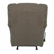 Bowery Hill Rocker Recliner in Otter Brown Polyester Chenile Fabric