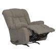 Bowery Hill Rocker Recliner in Otter Brown Polyester Chenile Fabric