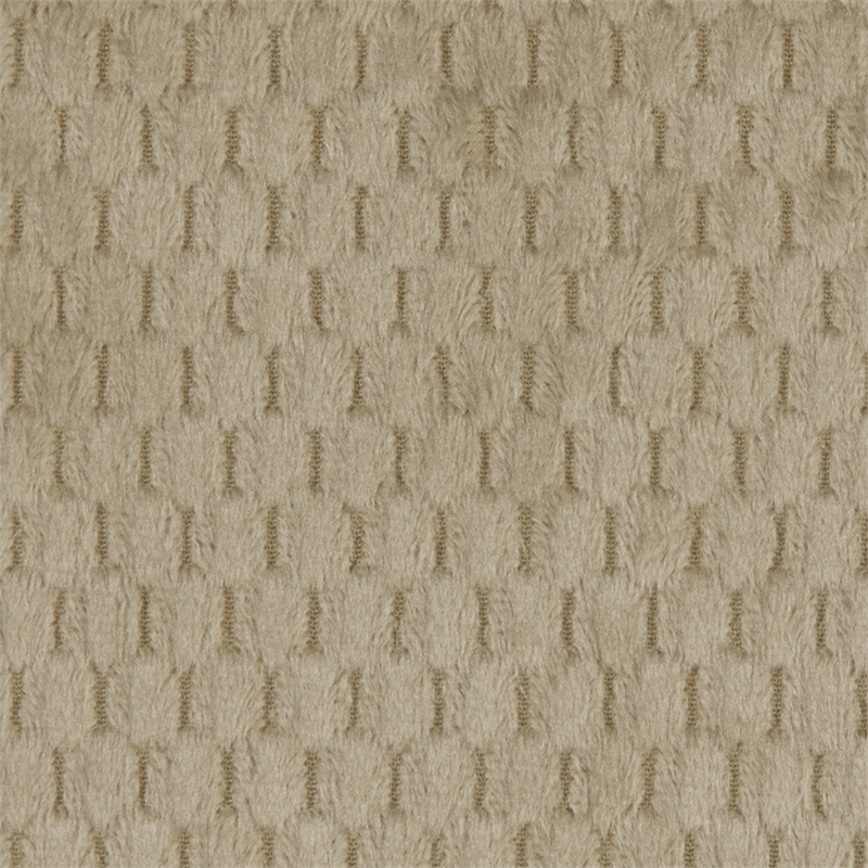 Bowery Hill Chaise Rocker Recliner with Heat & Massage in Beige Polyester Fabric