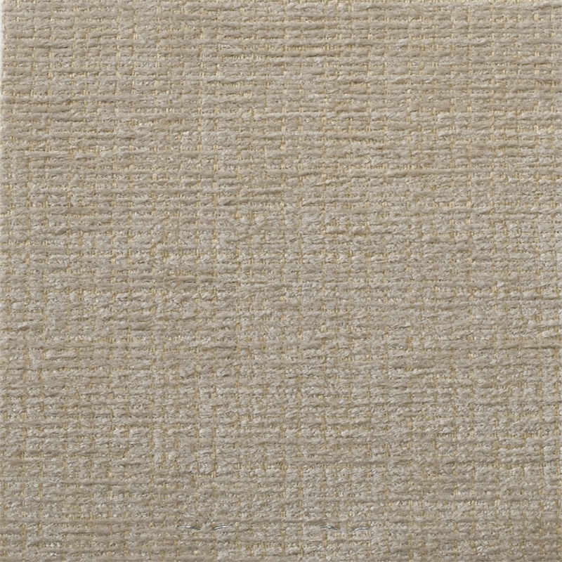 Bowery Hill Traditional Chaise Rocker Recliner in Beige Chenile Fabric