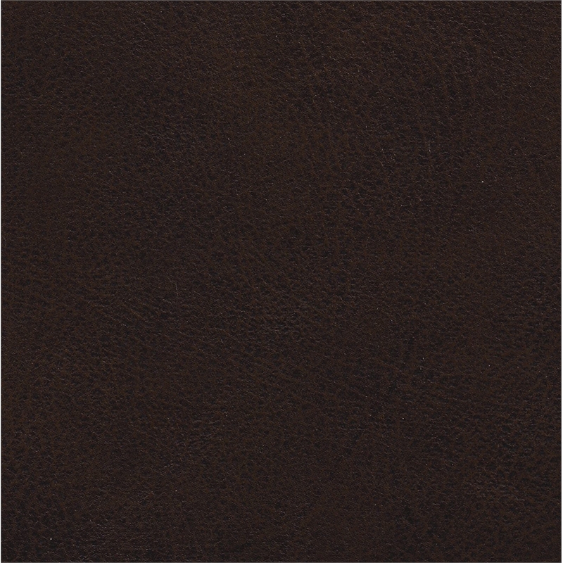 Bowery Hill Rocker Recliner with Heat and Massage in Walnut Polyester Fabric