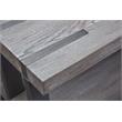 Bowery Hill Contemporary Rectangular Sofa Table in Weathered Gravel