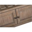 Bowery Hill Counter Dining Table in Dovetail Gray with Extension Leaf