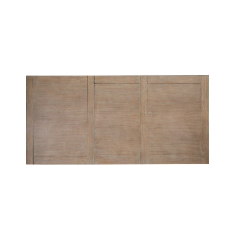Bowery Hill Counter Dining Table in Dovetail Gray with Extension Leaf