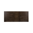 Bowery Hill Trestle Dining Table in Graphite with Extension Leaf