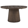 Bowery Hill Extendable Round Dining Table 54