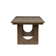 Bowery Hill Extendable Trestle Dining Table 84