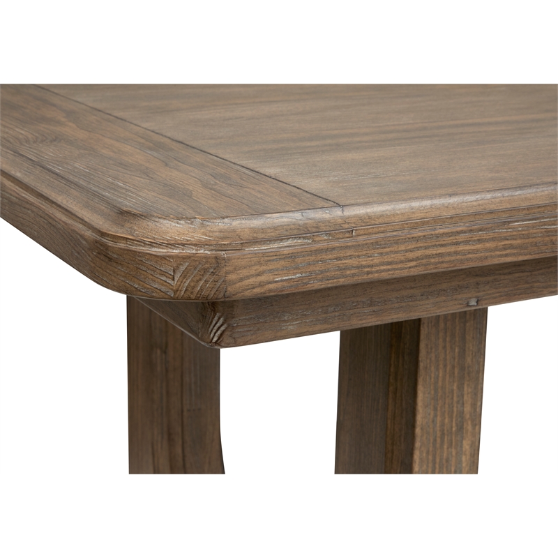 Bowery Hill Extendable Trestle Dining Table 84