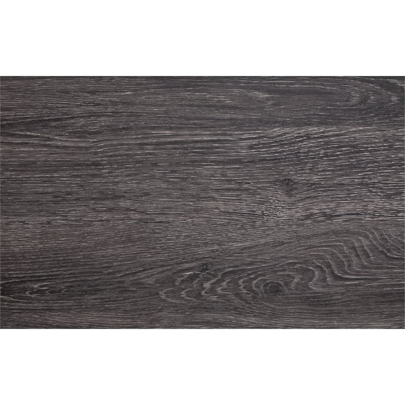 Bowery Hill Contemporary King Upholstered Panel Bed in Raisin Black
