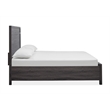 Bowery Hill King Panel Bed in Raisin Black With 800 lbs Capacity