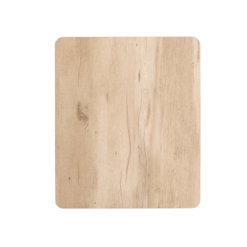 Bowery Hill Rectangular End Table With Drawer and Shelf in Driftwood