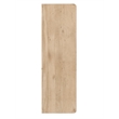 Bowery Hill Rectangular Sofa Table With Drawers and Shelf in Driftwood