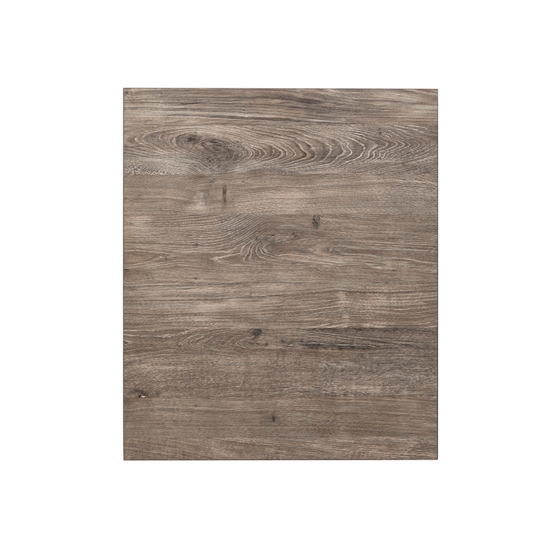 Bowery Hill Rectangular End Table With Drawer and Shelf in Whitetail Brown