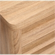 Bowery Hill Transitional 5-Drawer Chest in Provincial Brown Finish