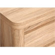 Bowery Hill Transitional 3-Drawer Single Dresser in Provincial Brown